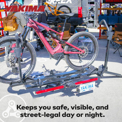 Yakima SafetyMate Lighting and Plate Kit StageTwo Accessory with LED Lightbar