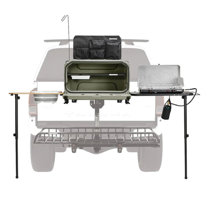 Yakima EXO OpenRange Deluxe Outdoor Camp Kitchen Cooking Storage System, Gray