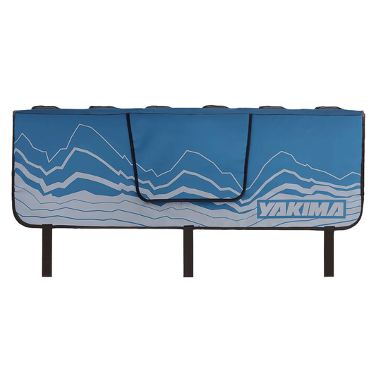 Yakima GateKeeper Full Size Truck Bed Large Tailgate Bike Pad, Cascade Blue