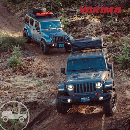 Yakima RibCage JL 4DR Custom Rooftop Track System with Internal Supports, Black