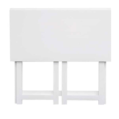 PJ Wood Children's Folding Desk with Leg Hinges for Studying, Arts and Crafts