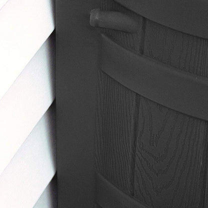 Good Ideas Rain Wizard 40 Gallon Capacity Plastic Rain Barrel, Black (2 Pack)