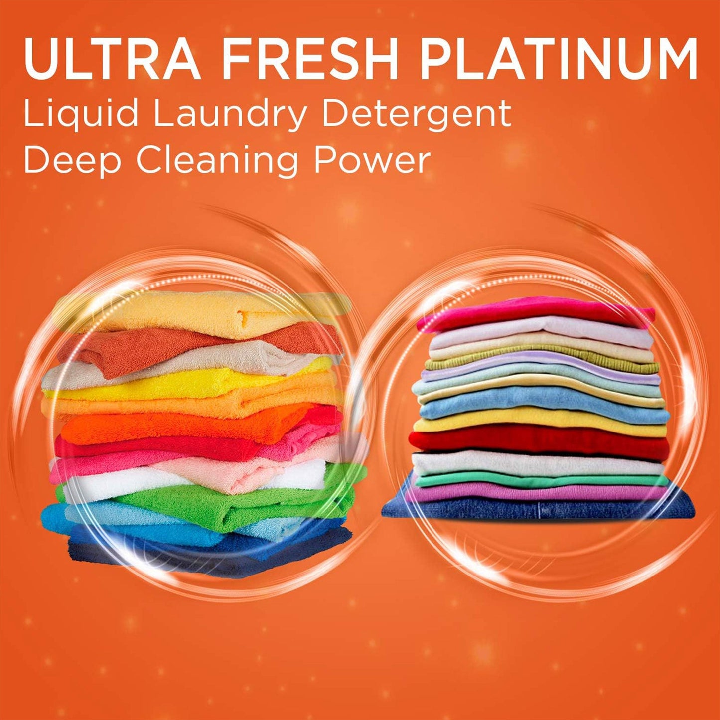 Ultra Fresh 6X Platinum 5 Gal Laundry Detergent, Up to 640 Loads, Mountain Fresh