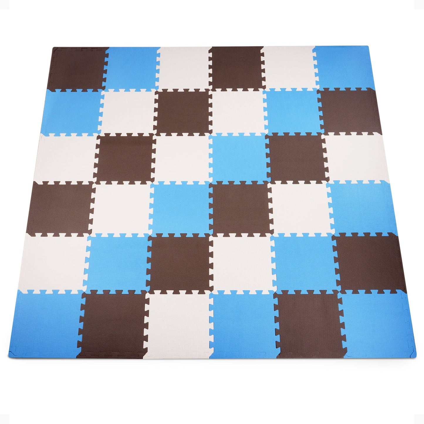 BalanceFrom Fitness 36 Tile Thick Interlocking Puzzle Foam Exercise Play Mat