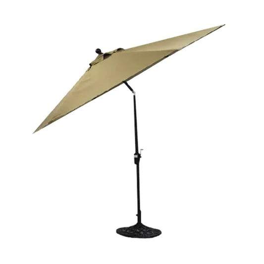 Four Seasons Courtyard 9 Foot Cambridge Market Umbrella with Push Button Tilt