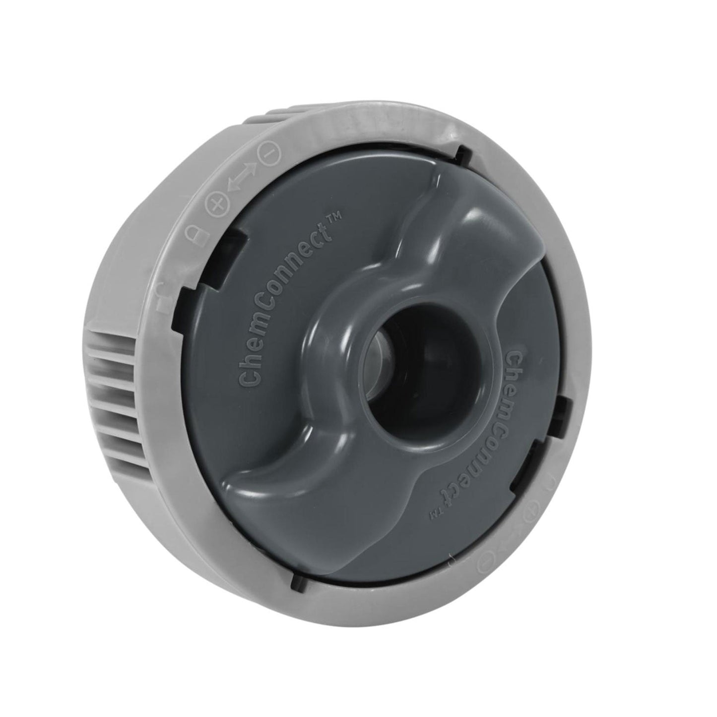 SaluSpa LED Spa Waterfall Accessory w/Coleman SaluSpa Inflatable Hot Tub, Gray