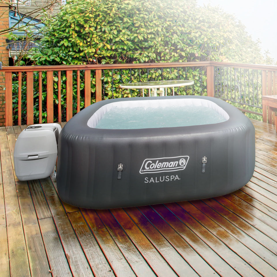 Bestway Coleman Hawaii AirJet Inflatble Hot Tub with 2 SaluSpa Non-Slip Spa Seat
