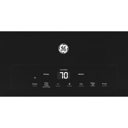 GE 50 Pint Portable Home Dehumidifier for Wet Spaces (Refurbished)