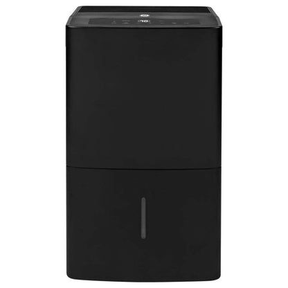GE High Tech 70 Pint 3 Fan Speed Home Dehumidifier, Black (Refurbished)