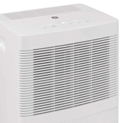 GE 20 Pint Home Dehumidifier for Very Damp Spaces, White (Refurbished)