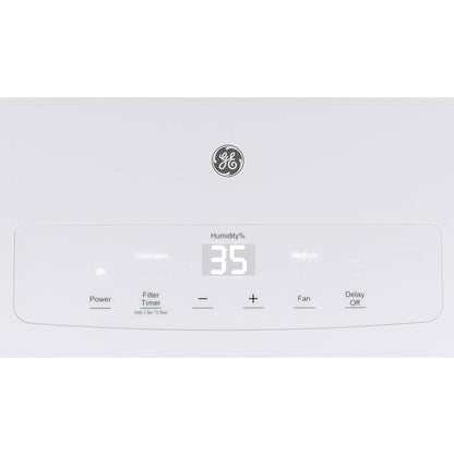 GE 20 Pint Home Dehumidifier for Very Damp Spaces, White (Refurbished)