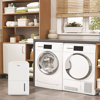 Midea 35 Pint Energy Star Smart Dehumidifier for Home, (Refurbished)