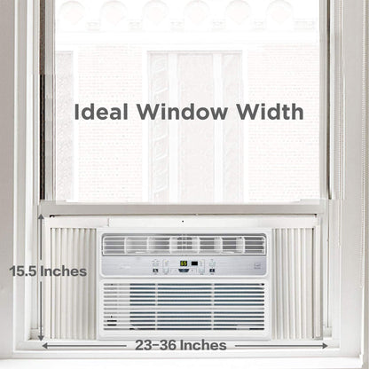 Midea EasyCool 8,000 BTU Window Air Conditioner w/ Remote, Rooms Up To 350 Sq Ft