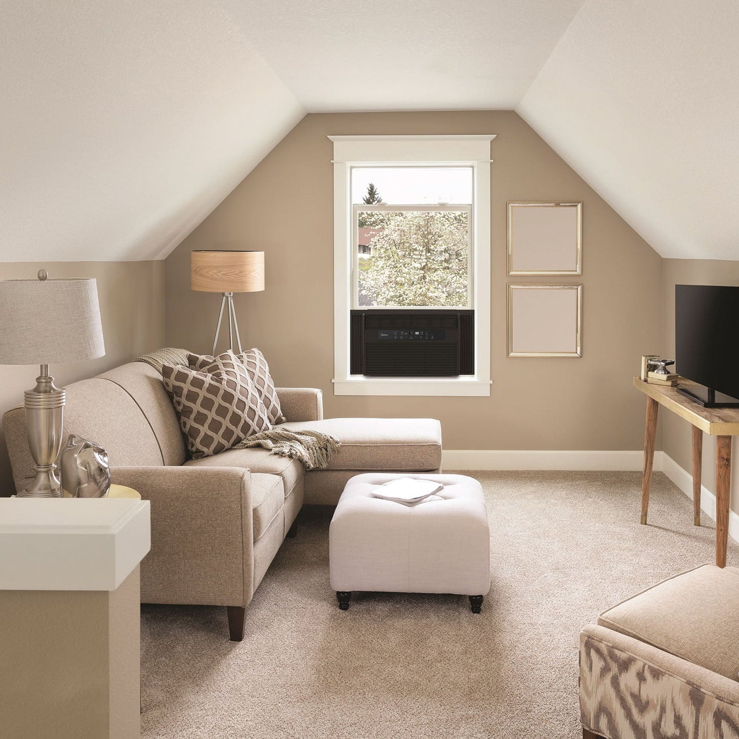 Midea 8,000 BTU ComfortSense Smart Control Window Air Conditioner/Dehumidifier