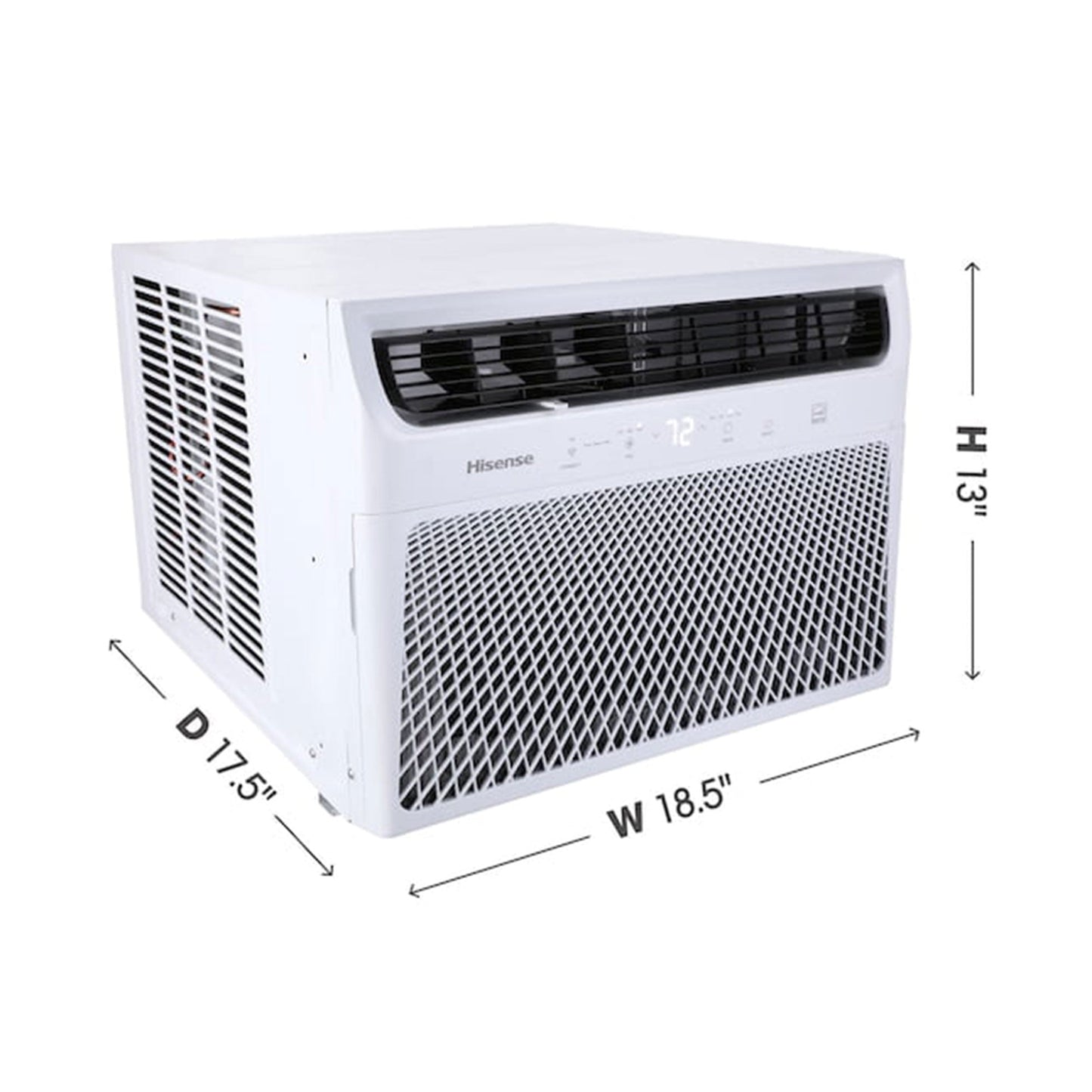 Hisense 350 Sq Ft Wifi Connected ENERGY STAR Window AC, Refurbished