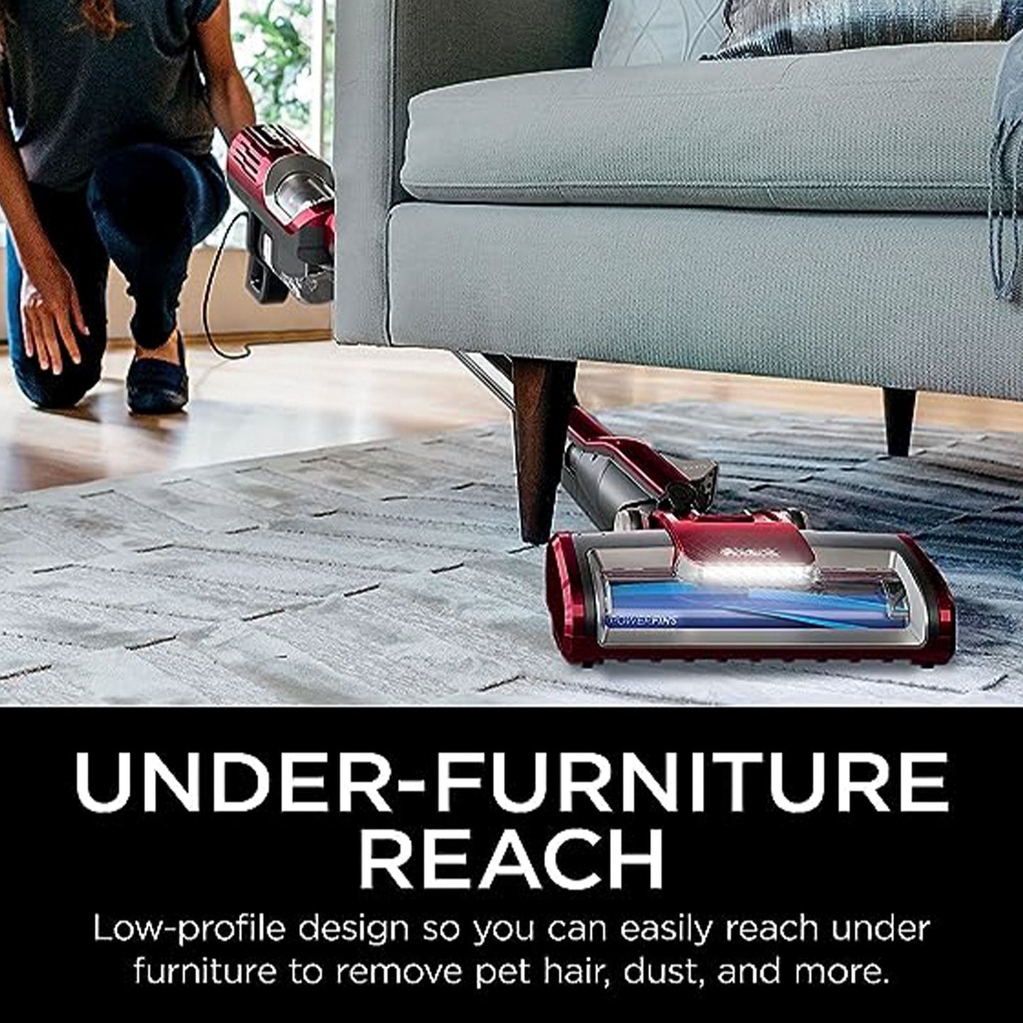 Shark UltraLight Pet Pro Corded LED Stick Vacuum, Copper (Refurbished)