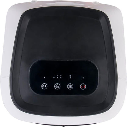 Honeywell Portable Evaporative Tower Cooler with Fan, Humidifier & Remote, White