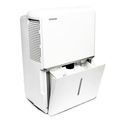 Toshiba 50 Pint Portable Home Room Dehumidifier, White (Certified Refurbished)