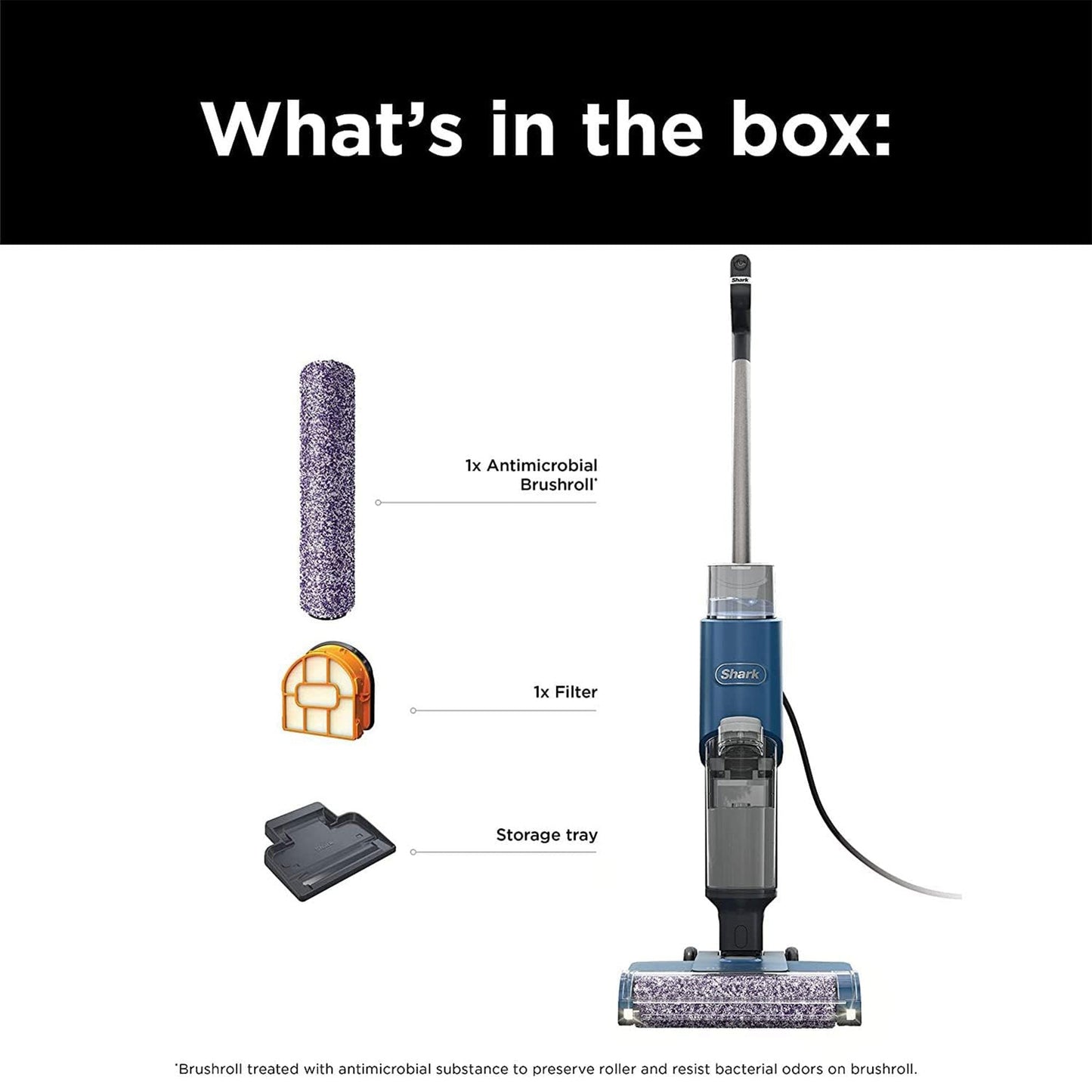 Shark HydroVac XL 3 in 1 Vacuum Mop Self Cleaning System (Certified Refurbished)