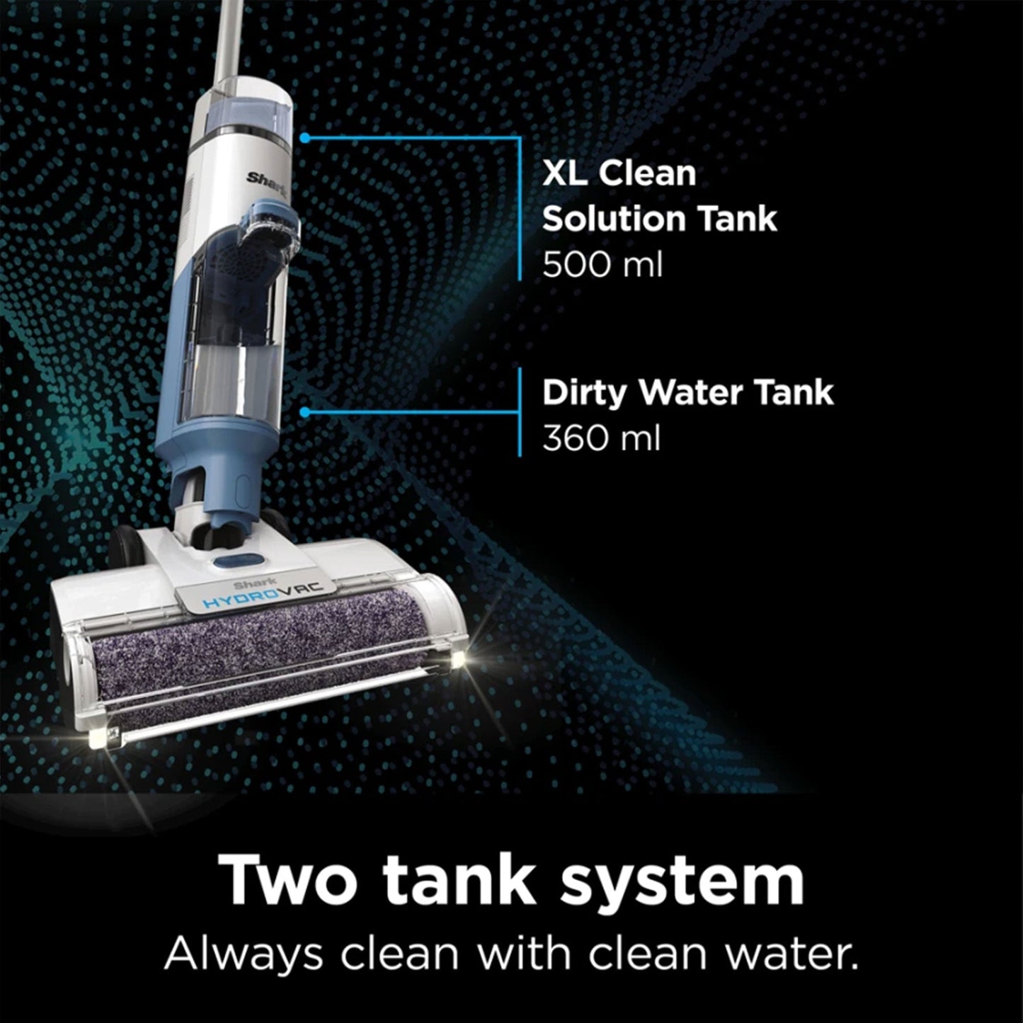 Shark HydroVac Cordless Pro XL Vacuum with Mop for Floor (Certified Refurbished)