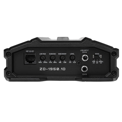 Hifonics Zeus Delta 1950 Watt Mono Block Mobile Car Amplifier, ZD-1950.1D, Black