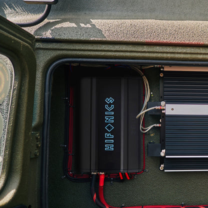 Hifonics Zeus Delta 2550 Watt Mono Block Mobile Car Amplifier, ZD-2550.1D, Black