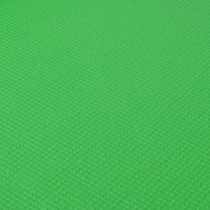 Signature Fitness All Purpose High Density No Tear Exercise Mat w/Strap, Green