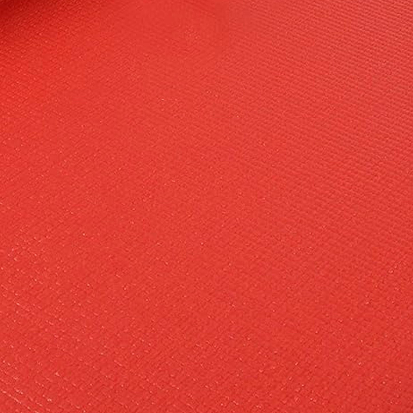 Signature Fitness All Purpose High Density No Tear Exercise Mat w/Strap, Red