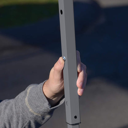 Quik Shade 10 Foot by 10 Foot Instant Canopy Accommodates Up to 12 People, Blue