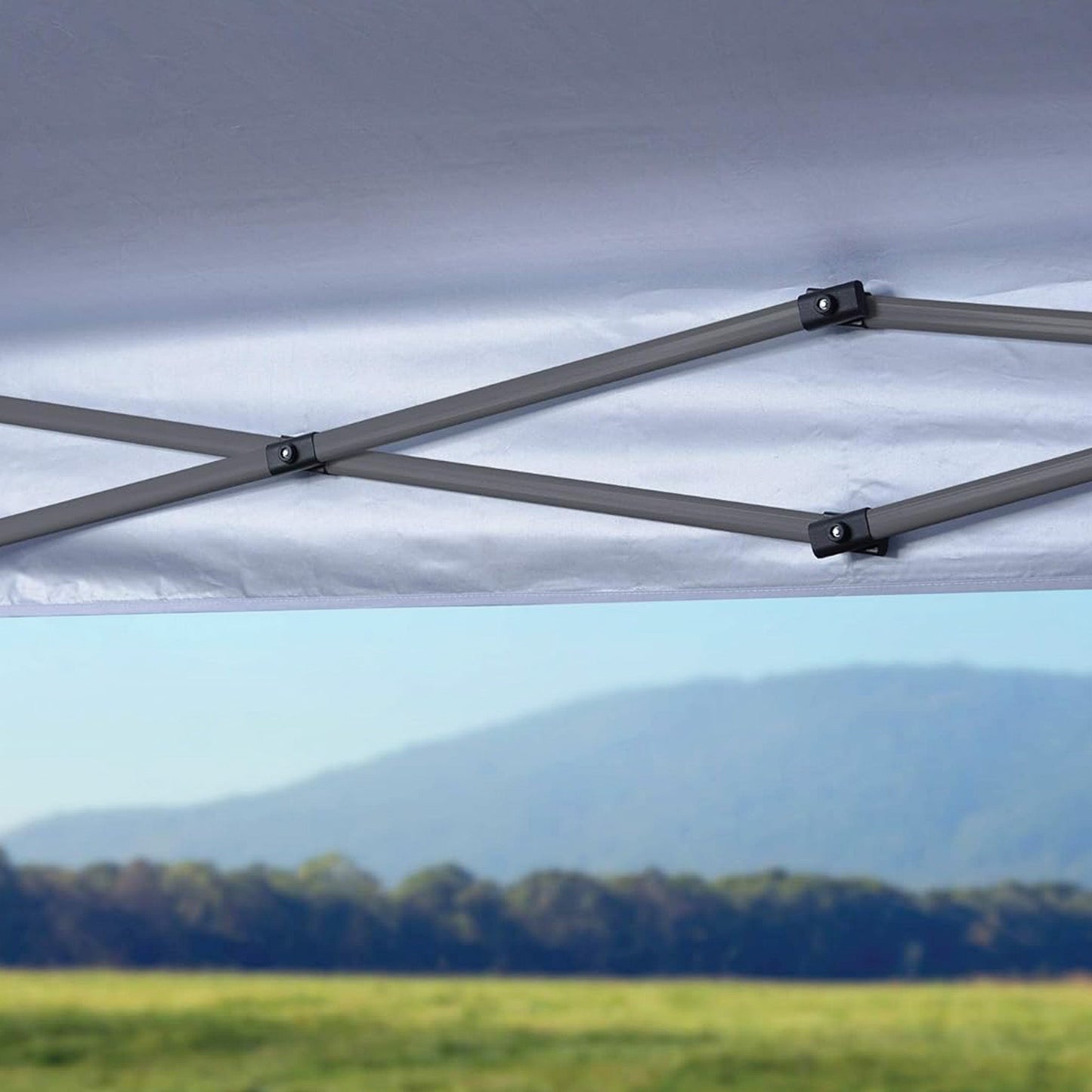 Quik Shade 10 Foot by 10 Foot Instant Canopy Accommodates Up to 12 People, Blue