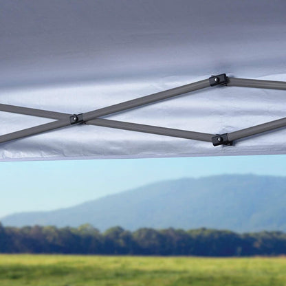 Quik Shade 10 Foot by 10 Foot Instant Canopy Accommodates Up to 12 People, Blue