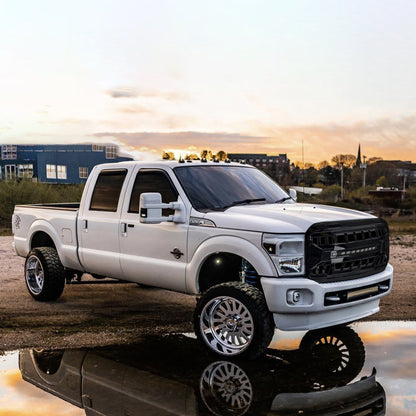 AMERICAN MODIFIED Armor Grille for 2011 to 2016 Ford F250 with Off Road Lights