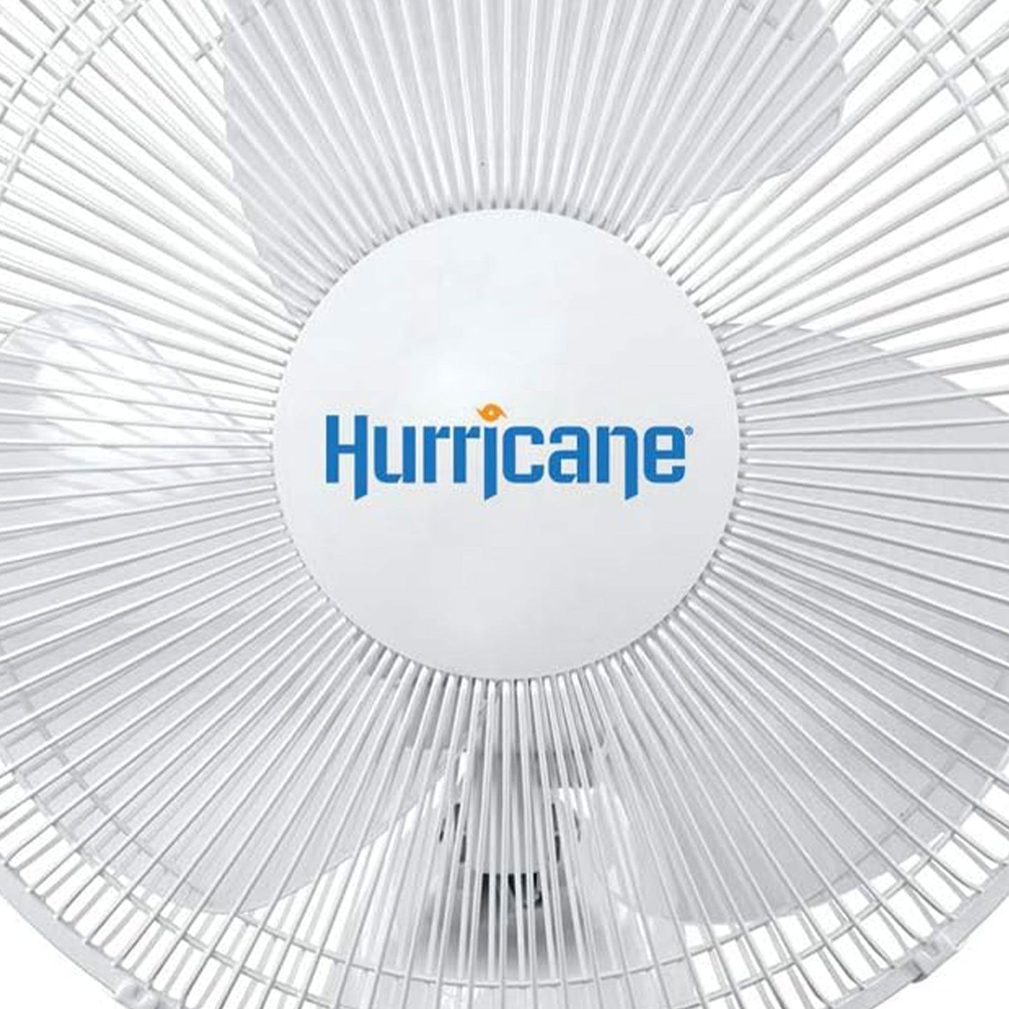Hurricane Supreme 16 Inch 90 Degree Oscillating 3 Speed Wall Fan, White (2 Pack)