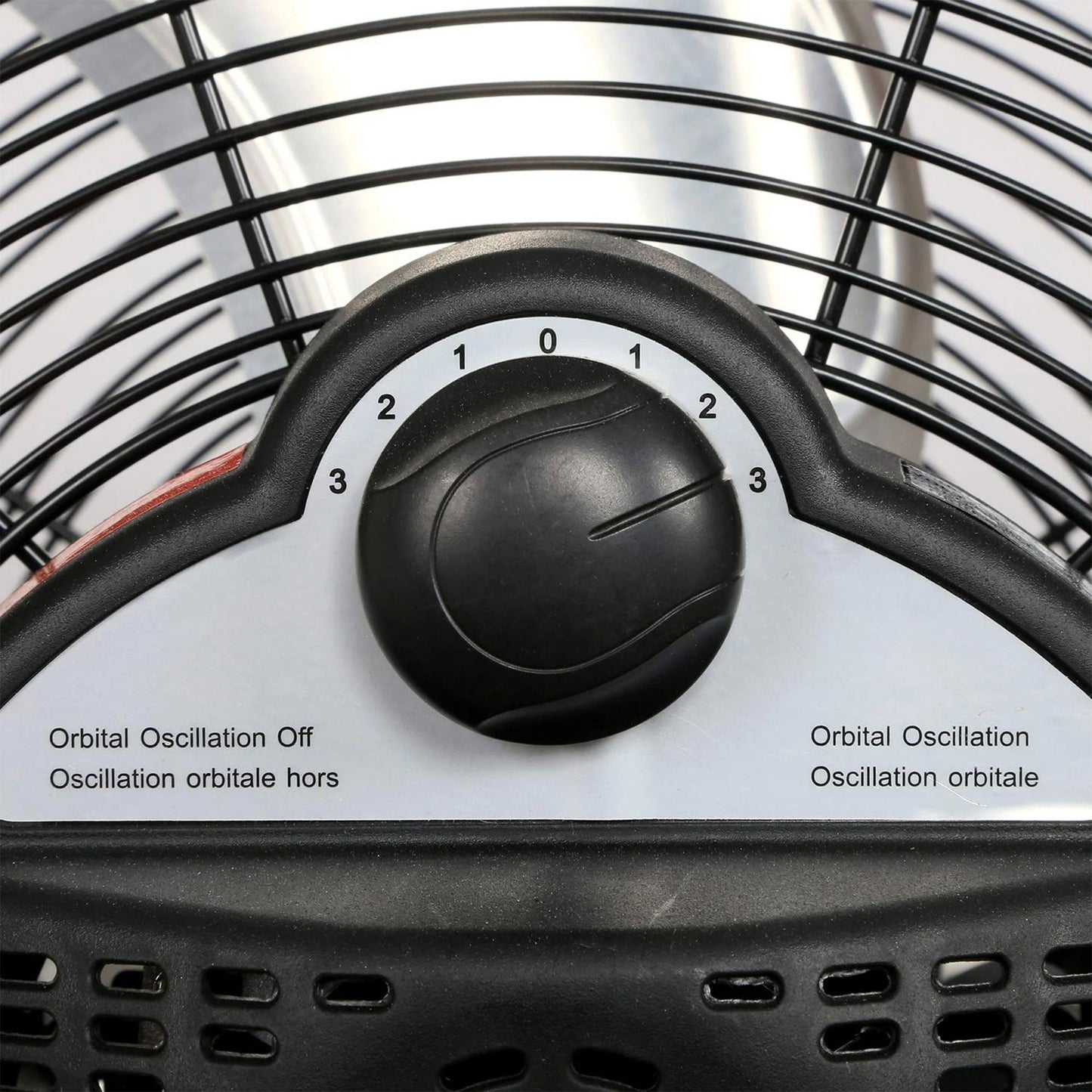 Hurricane Pro Series 16" High Velocity Metal Orbital Floor Fan, Black (2 Pack)