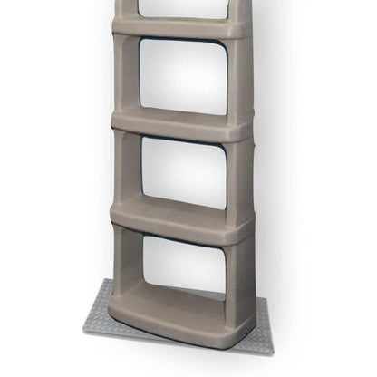 Main Access Large Guard Mat, Gray + New Main Access ProSeries Ladder, White