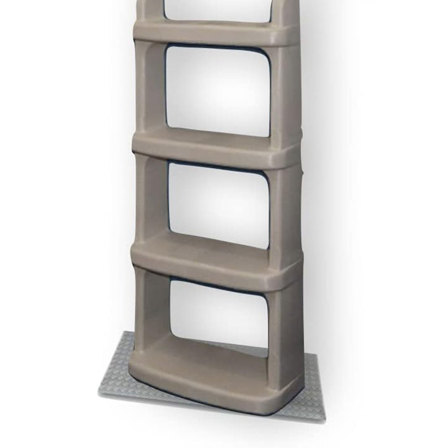 Main Access Large Pool Step Ladder Guard Mat, Gray + Main Access Pool Entrance