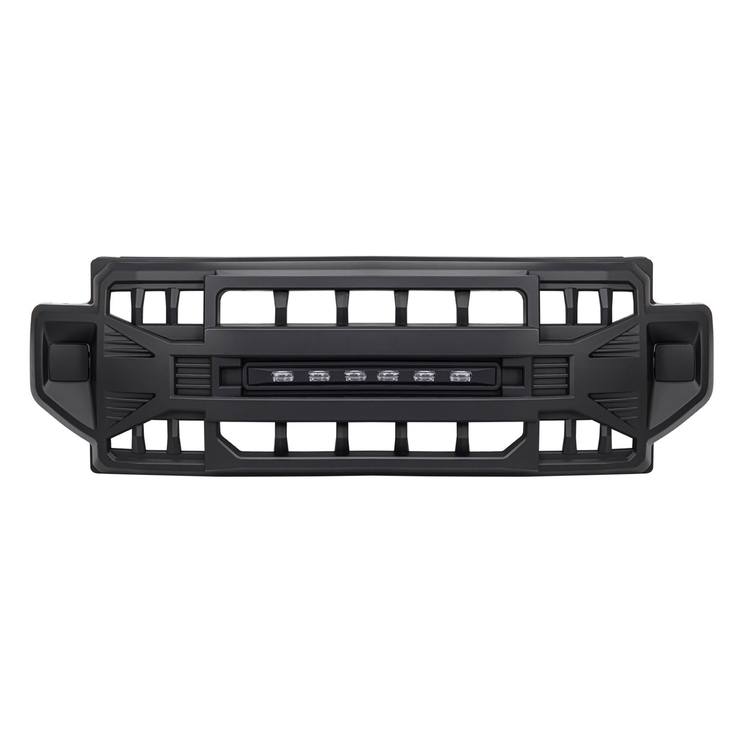 AMERICAN MODIFIED Front Grille Compatible with 2020-2022 Ford F250/F350, Black