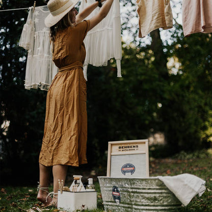 Behrens Versatile 11.5 Inch Rectangular Steel Partitioned Cleaning Caddy, White