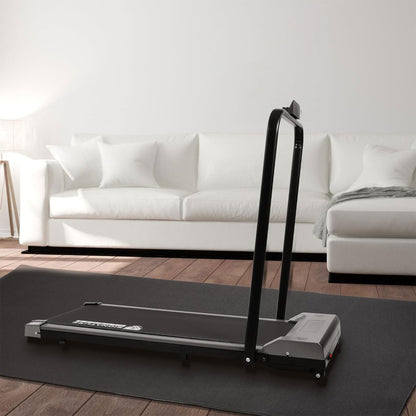 BalanceFrom High-Density Home Gym Equipment Mat, 1/4-Inch PVC Protective Floor Mat for Treadmills, Exercise Bikes, and Fitness Machines, 6' x 4'