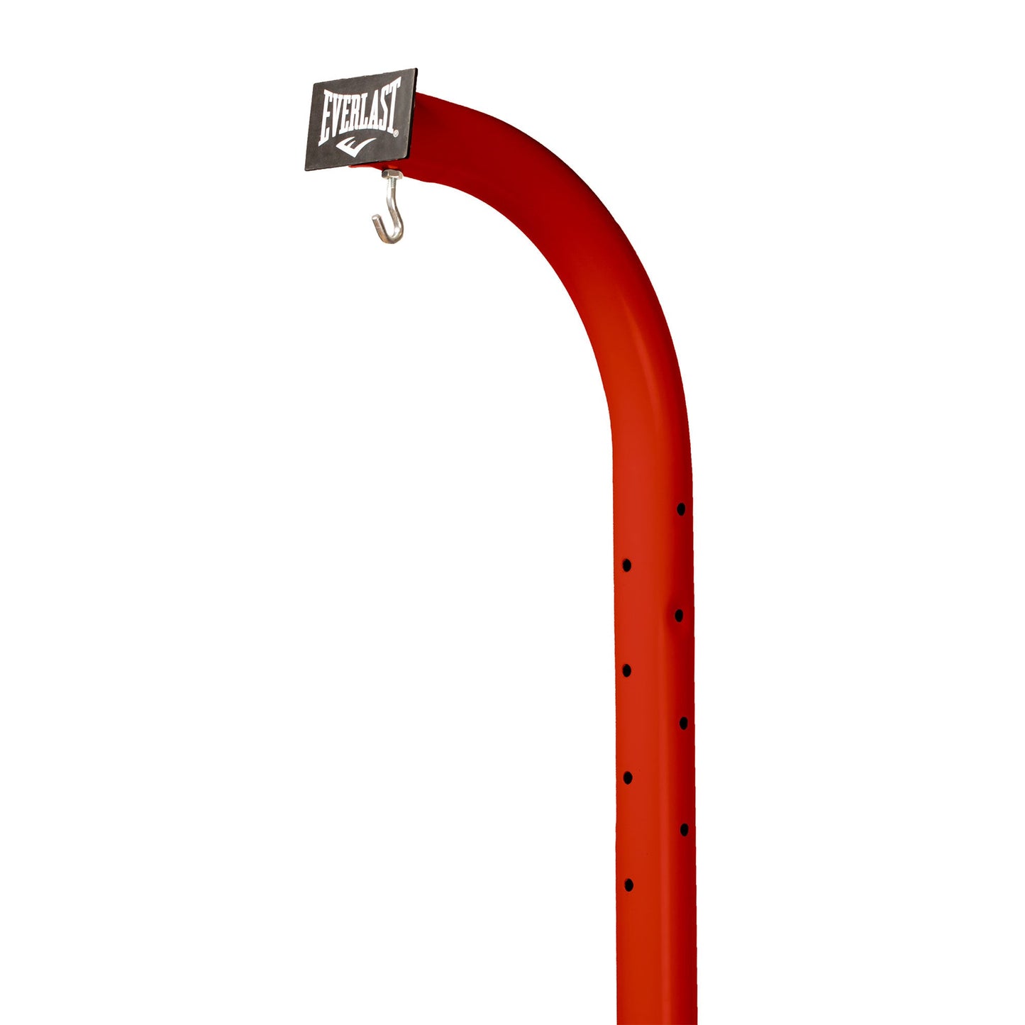 Everlast 100 Pound Capacity Heavy Duty Powder Coat Steel Punching Bag Stand, Red