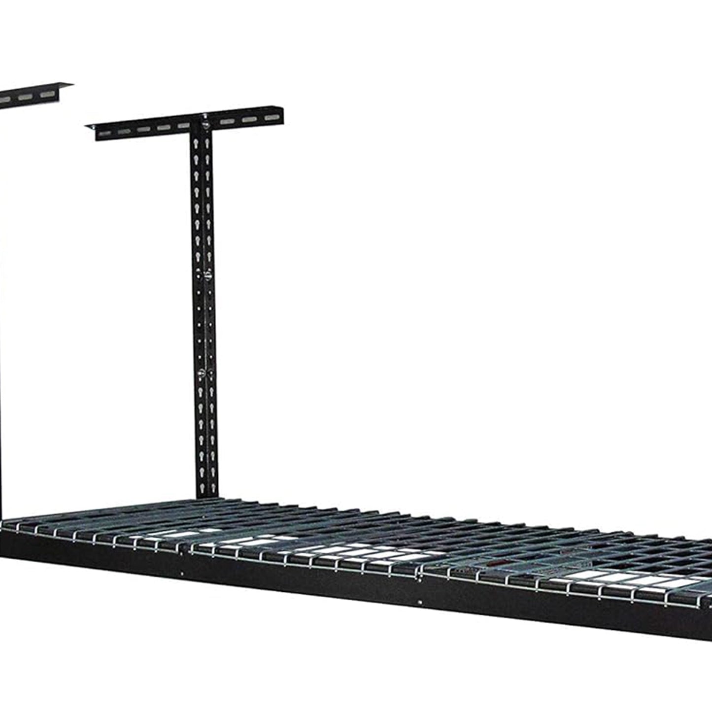 MonsterRax 2' x 8' Overhead Garage Storage Rack Holds Up to 350 Lbs, Hammertone
