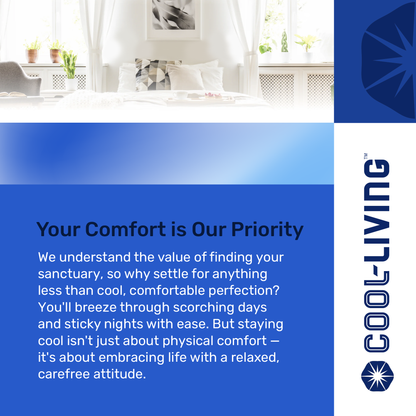 Cool-Living 9-Inch 2-Speed Portable Twin Window Fan with Carry Handle