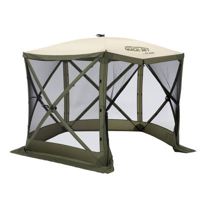 CLAM Quick Set Venture 9x9 Ft Portable Canopy + Clam Quick Set Screen (2 Pack)