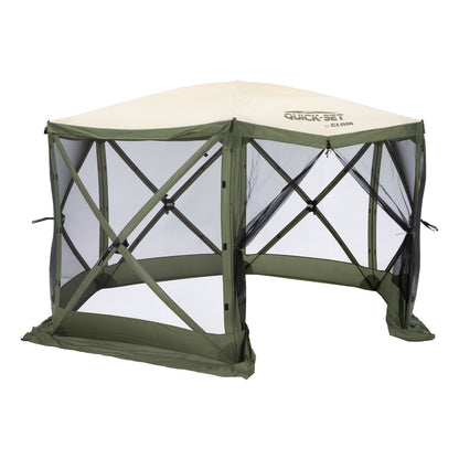 CLAM Quick Set Escape 11.5 x 11.5 Ft Canopy + Clam Quick Set Screen (2 Pack)