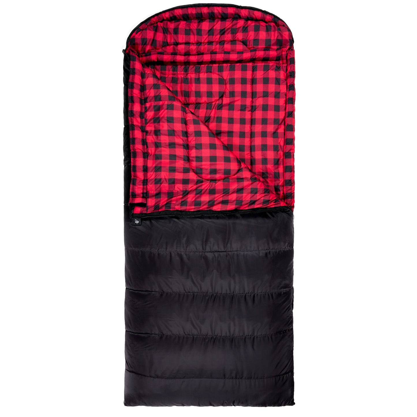 TETON Sports Celsius XXL 0 Degree Right Zipper Sleeping Bag for Camping, Black