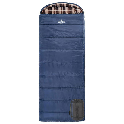 TETON Sports Celsius XL -25 Degree Left Zipper Sleeping Bag for Camping, Blue