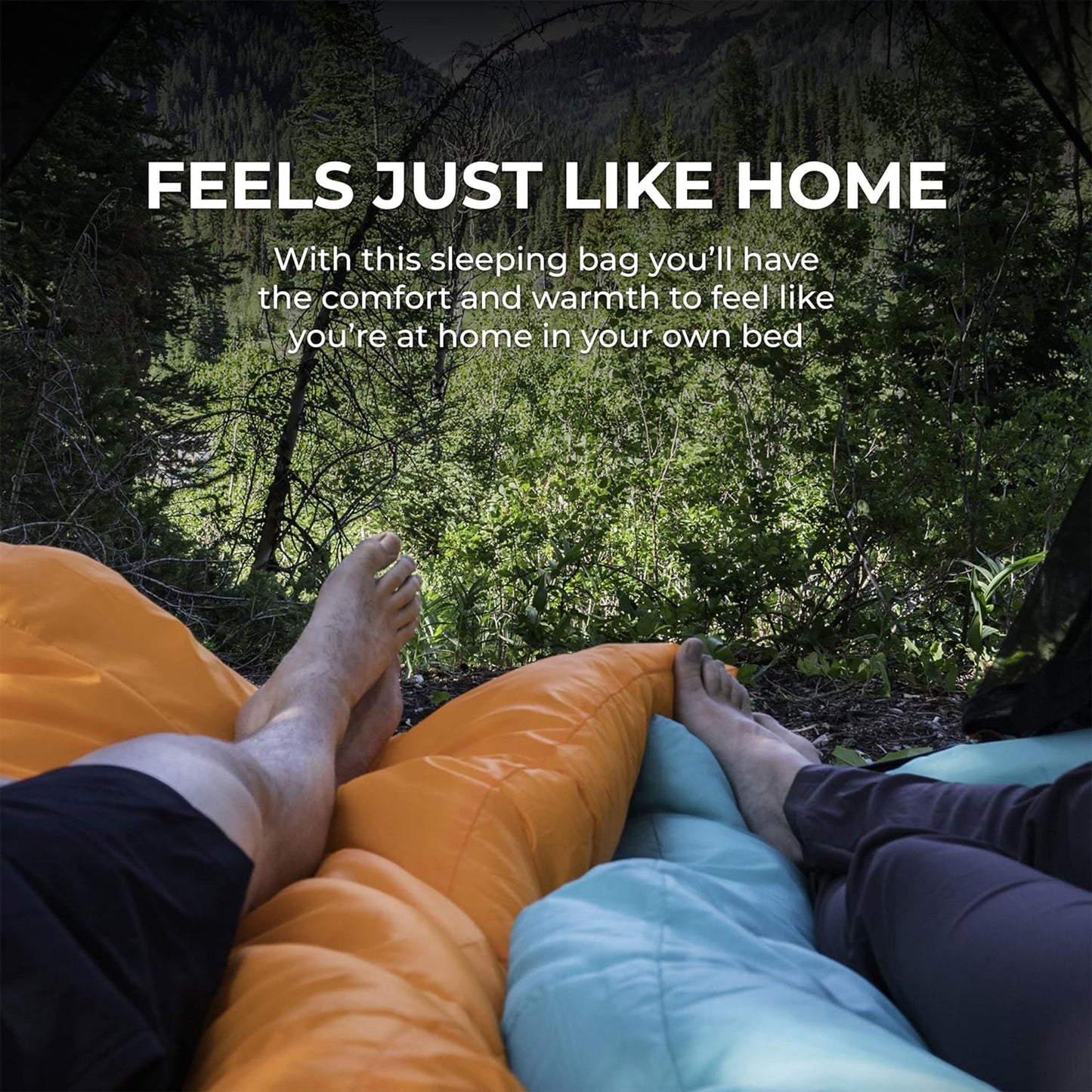 TETON Sports Celsius XL -25 Degree Right Zipper Sleeping Bag for Camping, Blue