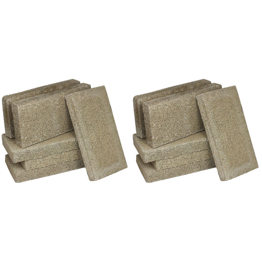 US Stove Company 4.5 x 9 x 1.25" Wood Burning Stove Pumice Firebrick (12 Pack)