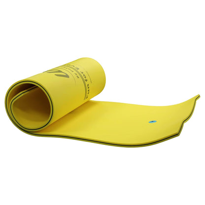 WateRaft 10 x 5 Feet Floating Water Mat, 3 Layer Foam Pad Float Raft, Yellow