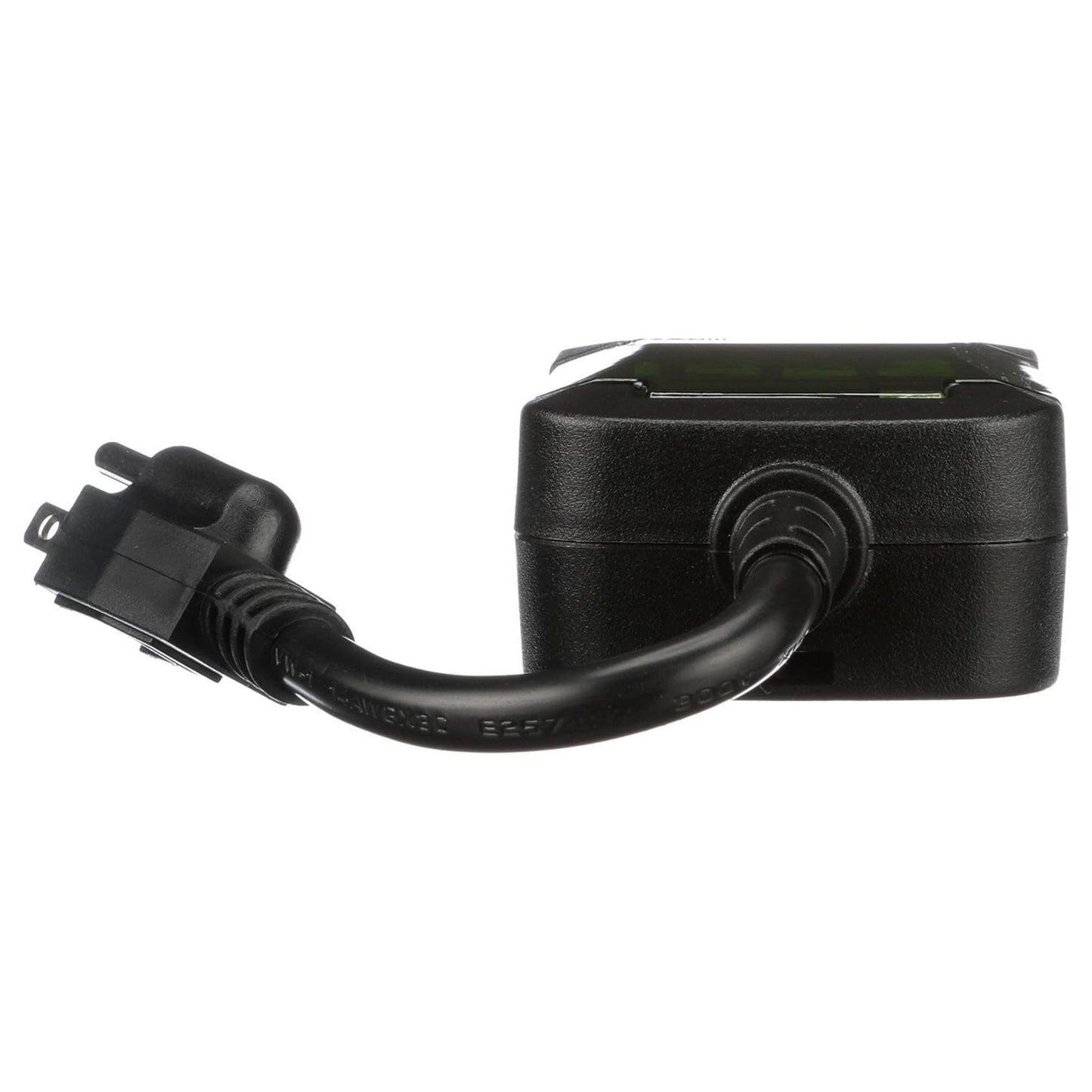 Woods 0.5 Horsepower Heavy Duty Outdoor 7 Day Digital 2 Outlet Timer, Black